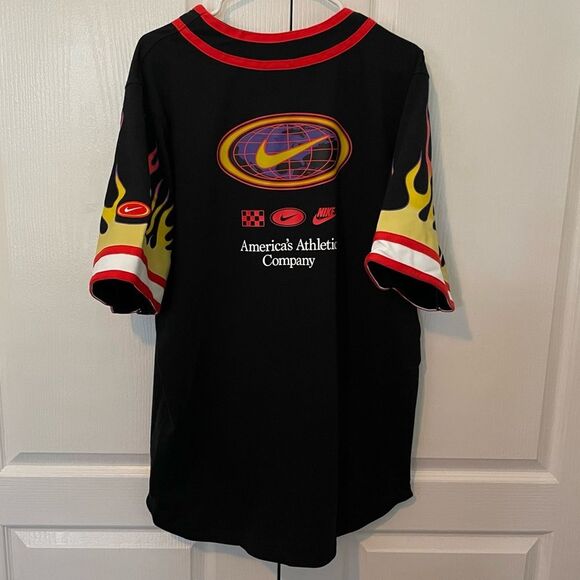 Nike Americana Button Up Baseball Jersey Men’s Sz XL - Picture 2 of 10